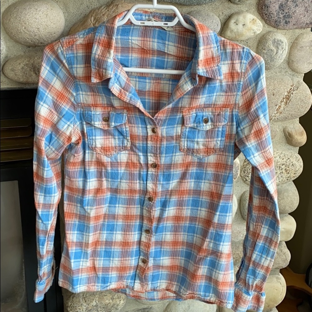 2 for $20 Vanilla Star long sleeve plaid shirt